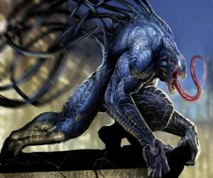 пазл Веном является Симбиот форму жизни и один из Spider-Man заклятыми врагами